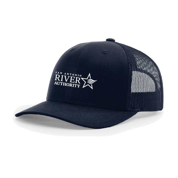 Richardson 112 6-Panel Snapback Trucker Hat - Navy/Navy